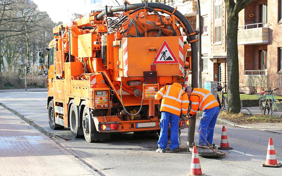 camion assainissement Varennes-Jarcy